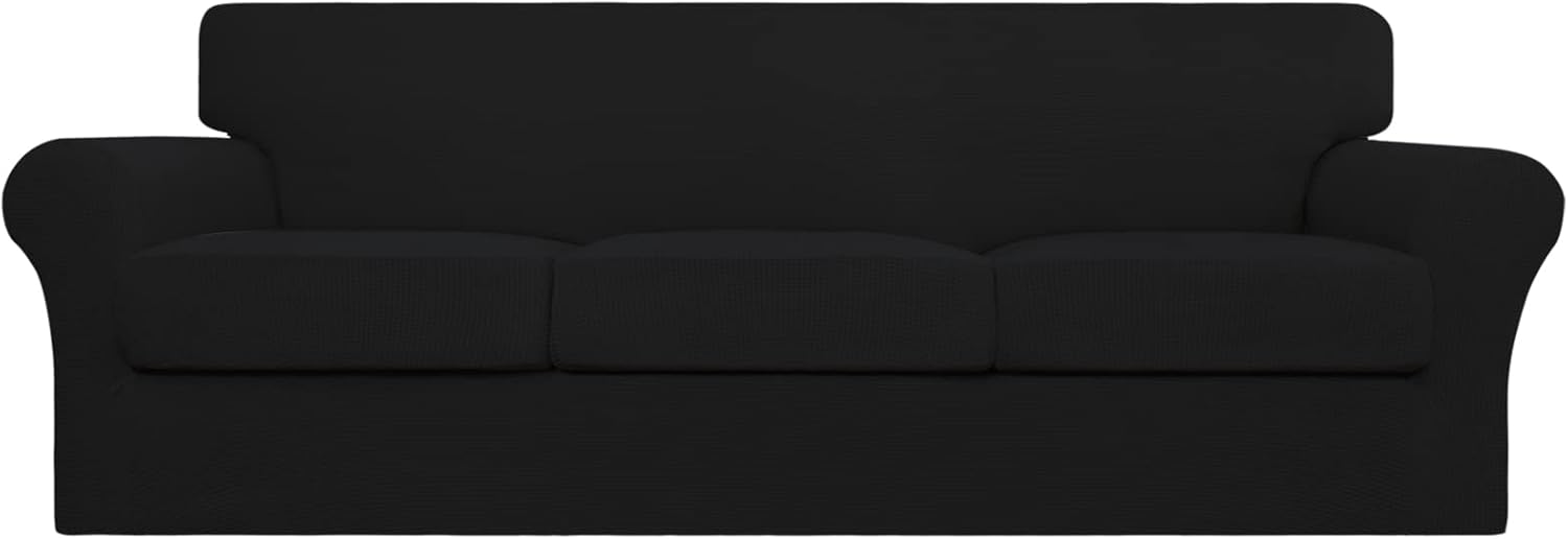 Jacquard Cushion Slipcover Sofa Couch Cover
