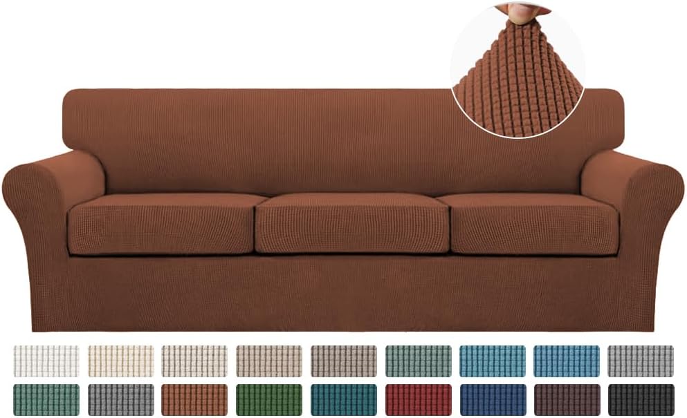 Cushion Jacquard Slipcover Sofa Couch Cover
