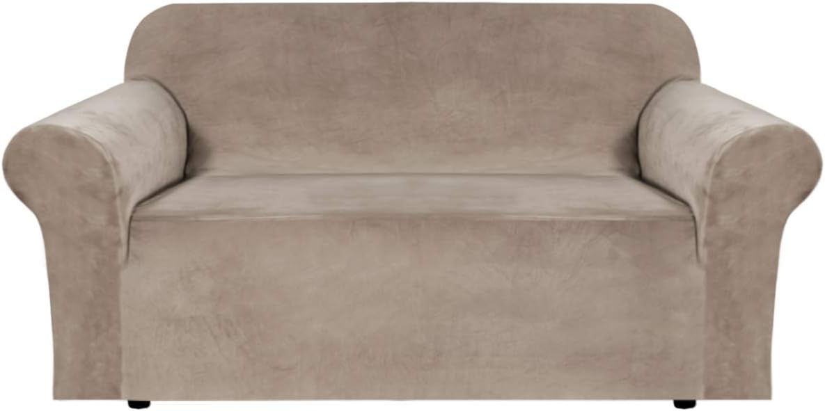 Velvet Sofa Seat Slipcover