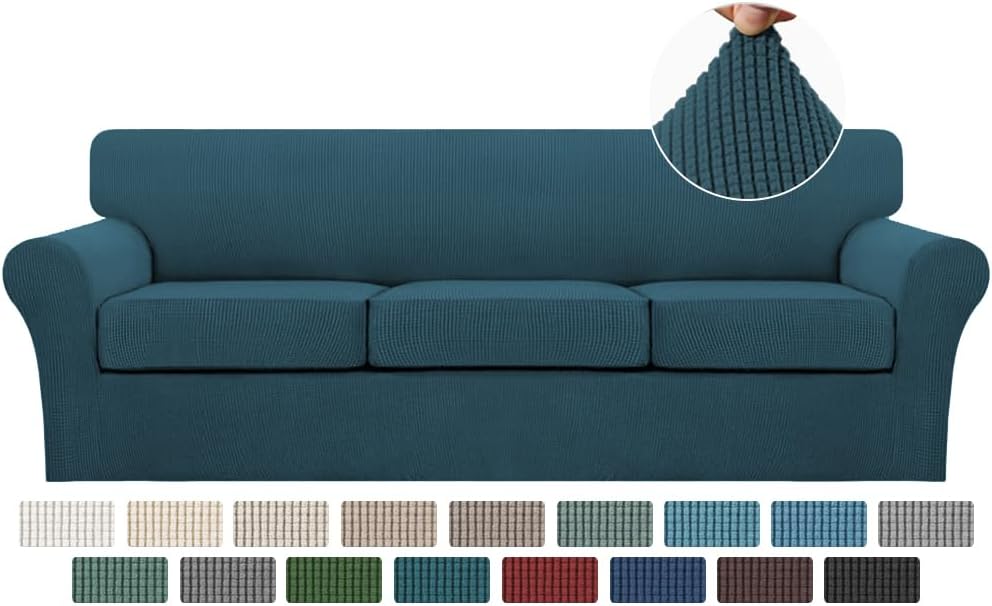 Cushion Jacquard Slipcover Sofa Couch Cover