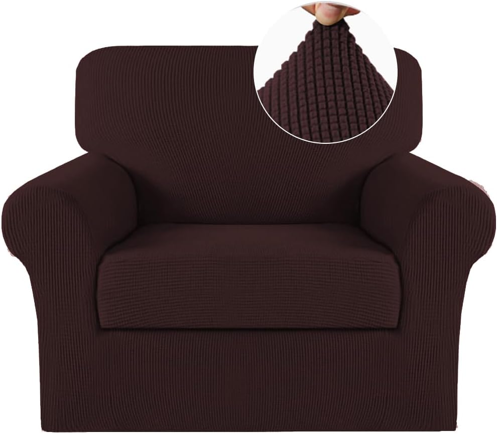 Jacquard Slipcover Sofa Couch Cushion Cover