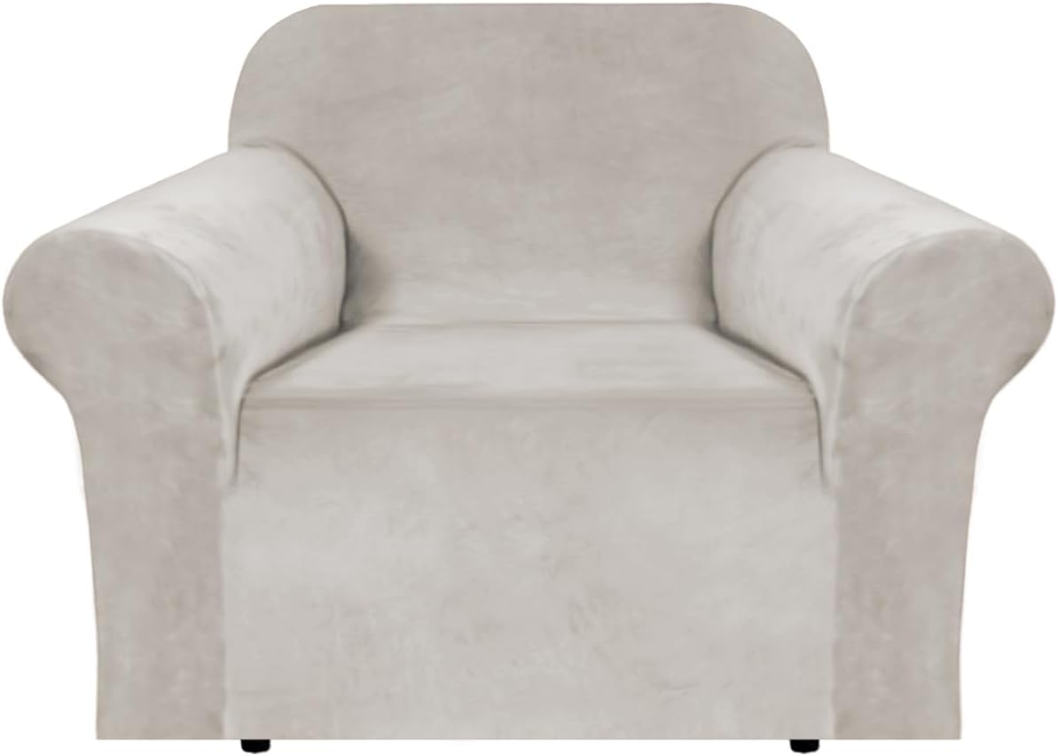 Velvet Sofa Seat Slipcover