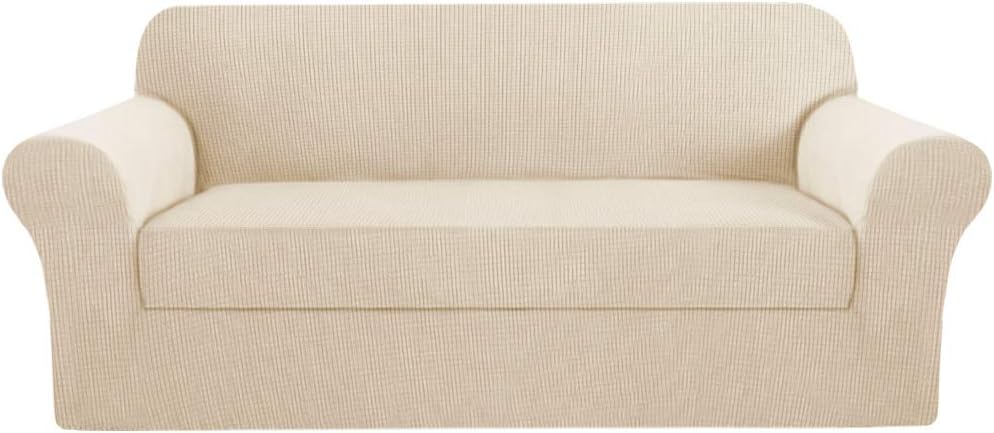 Jacquard Slipcover Sofa Couch Cushion Cover