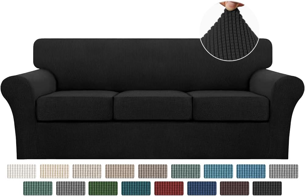 Cushion Jacquard Slipcover Sofa Couch Cover