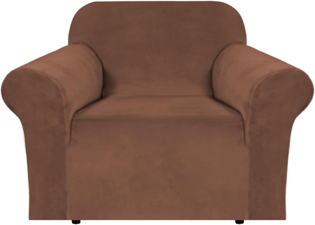Velvet Sofa Seat Slipcover