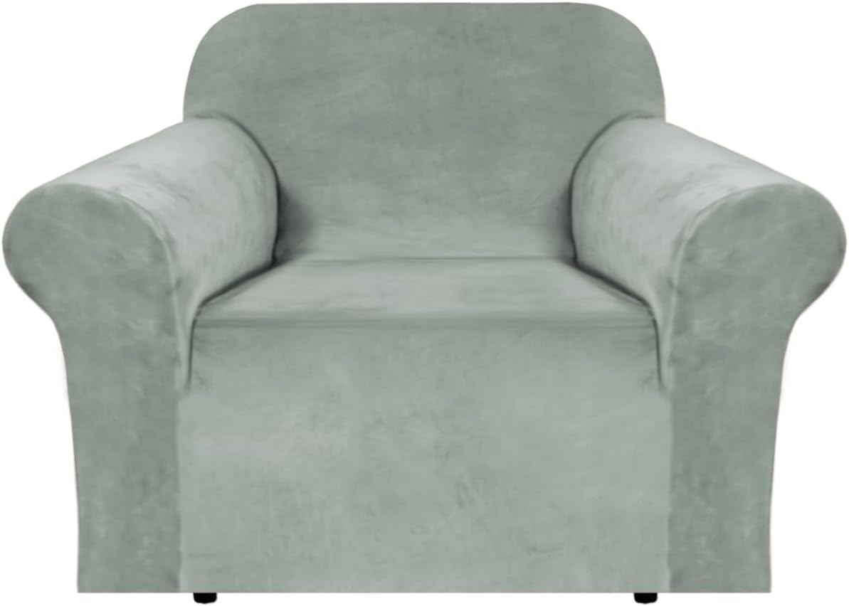 Velvet Sofa Seat Slipcover
