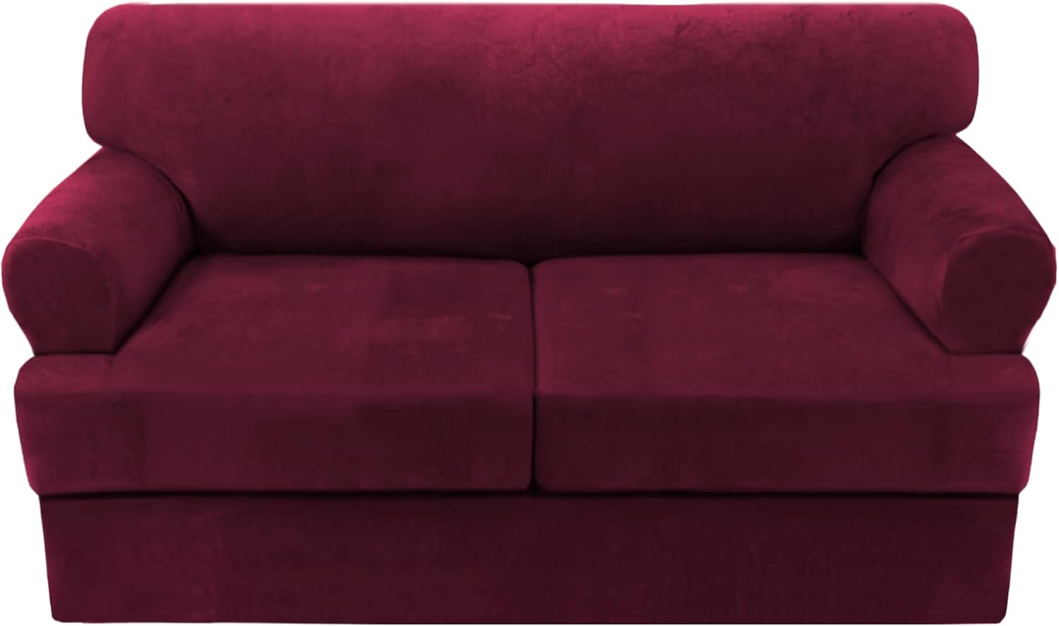 T Cushion Velvet Couch Sofa Seat Slipcover