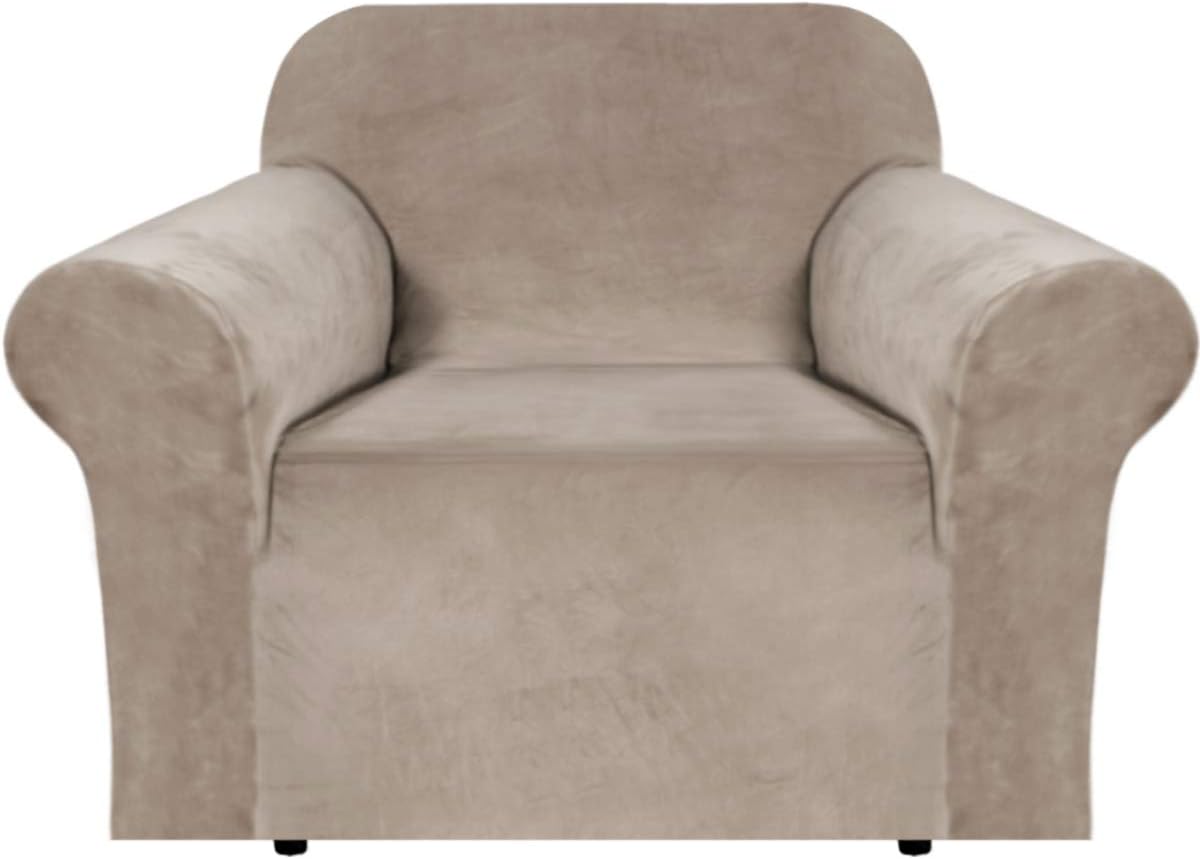 Velvet Sofa Seat Slipcover