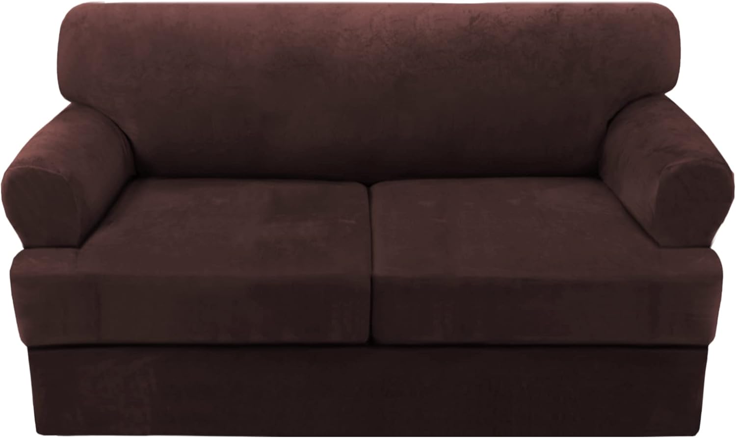T Cushion Velvet Couch Sofa Seat Slipcover