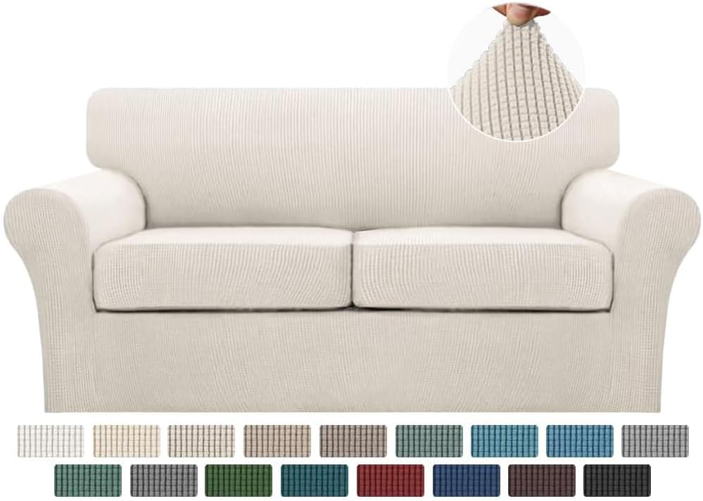 Cushion Jacquard Slipcover Sofa Couch Cover