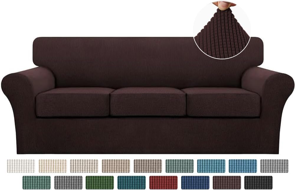 Cushion Jacquard Slipcover Sofa Couch Cover