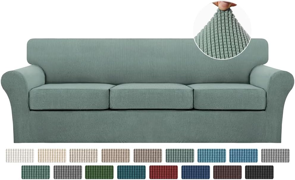Cushion Jacquard Slipcover Sofa Couch Cover