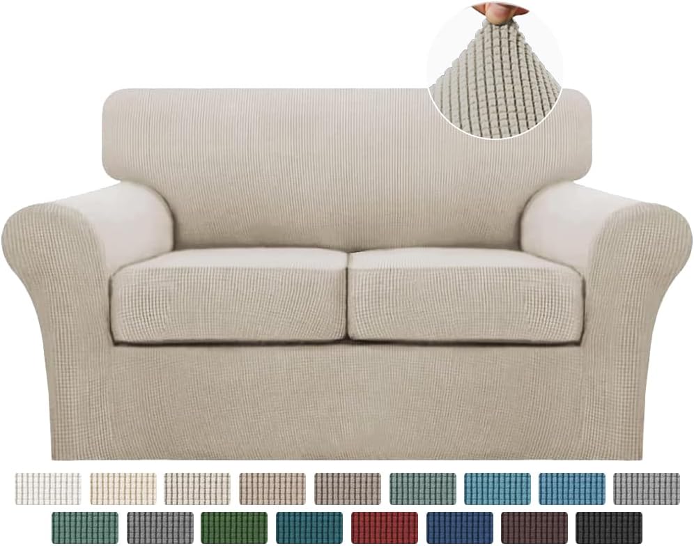 Cushion Jacquard Slipcover Sofa Couch Cover