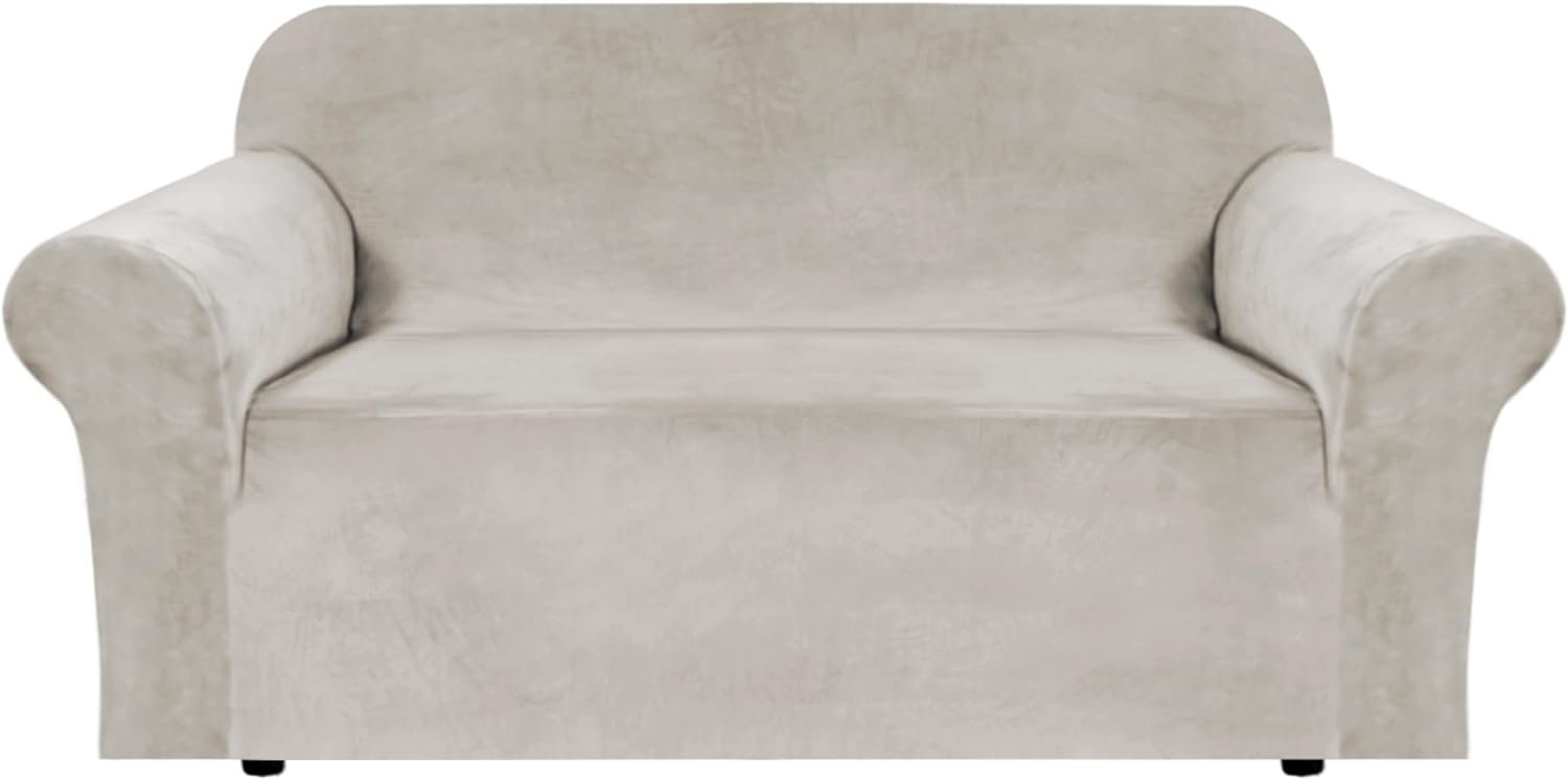 Velvet Sofa Seat Slipcover