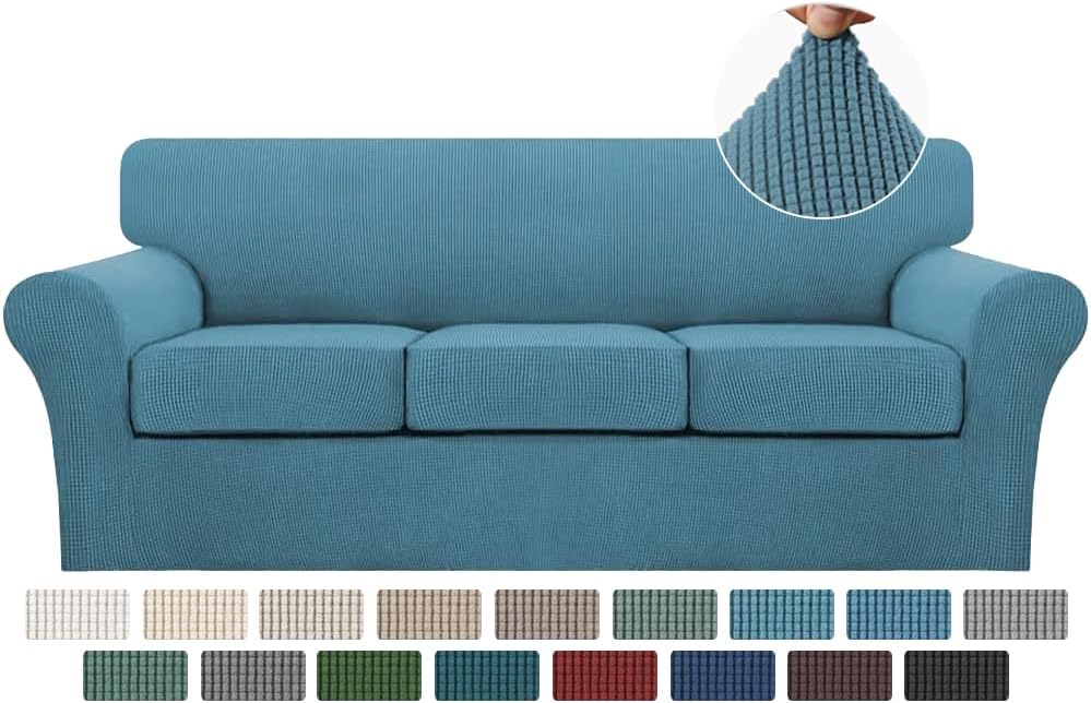 Cushion Jacquard Slipcover Sofa Couch Cover