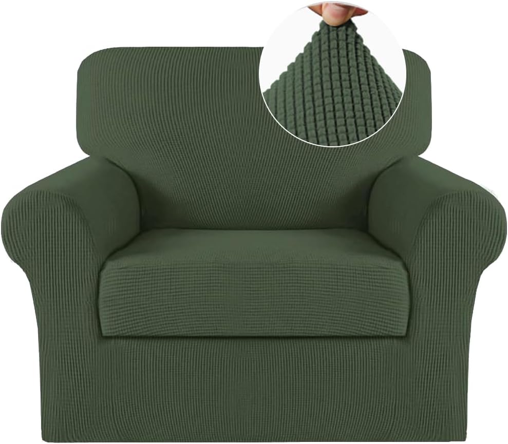 Jacquard Slipcover Sofa Couch Cushion Cover
