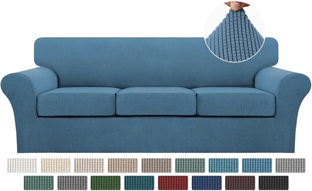 Cushion Jacquard Slipcover Sofa Couch Cover