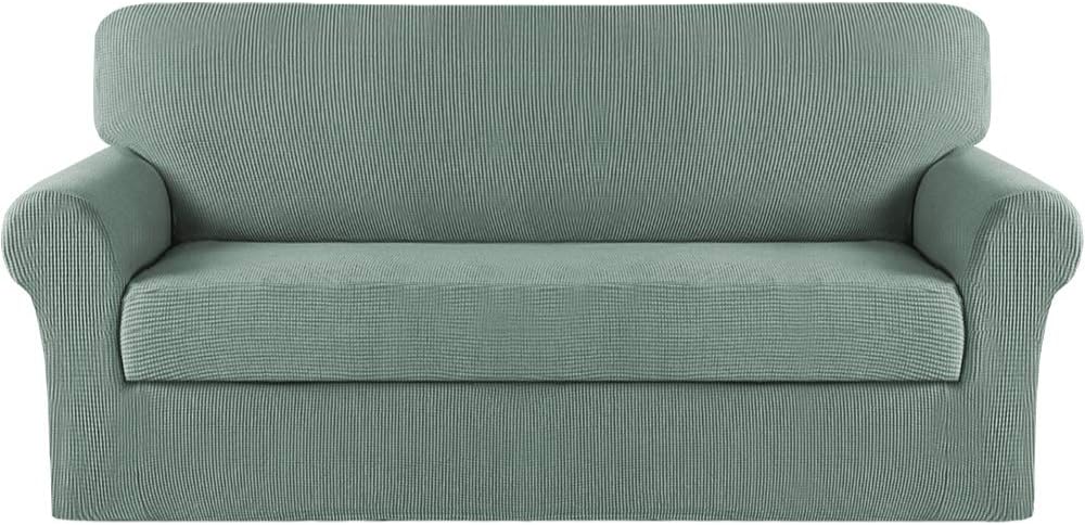 Jacquard Slipcover Sofa Couch Cushion Cover