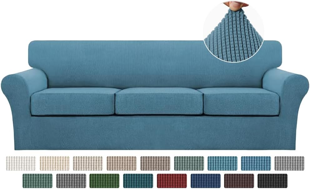 Cushion Jacquard Slipcover Sofa Couch Cover
