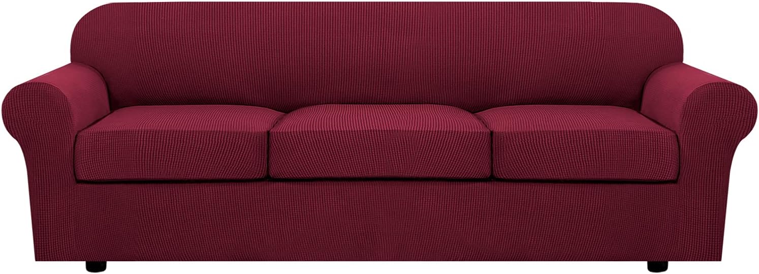 Cushion Jacquard Slipcover Sofa Couch Cover