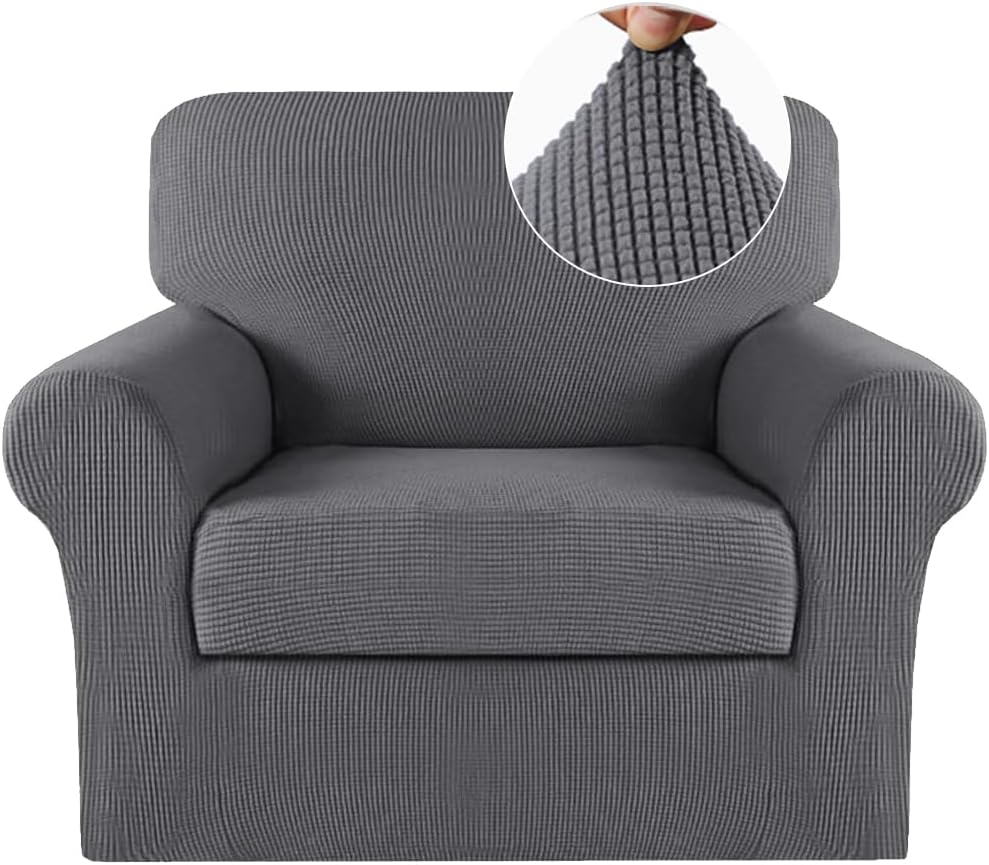 Jacquard Slipcover Sofa Couch Cushion Cover