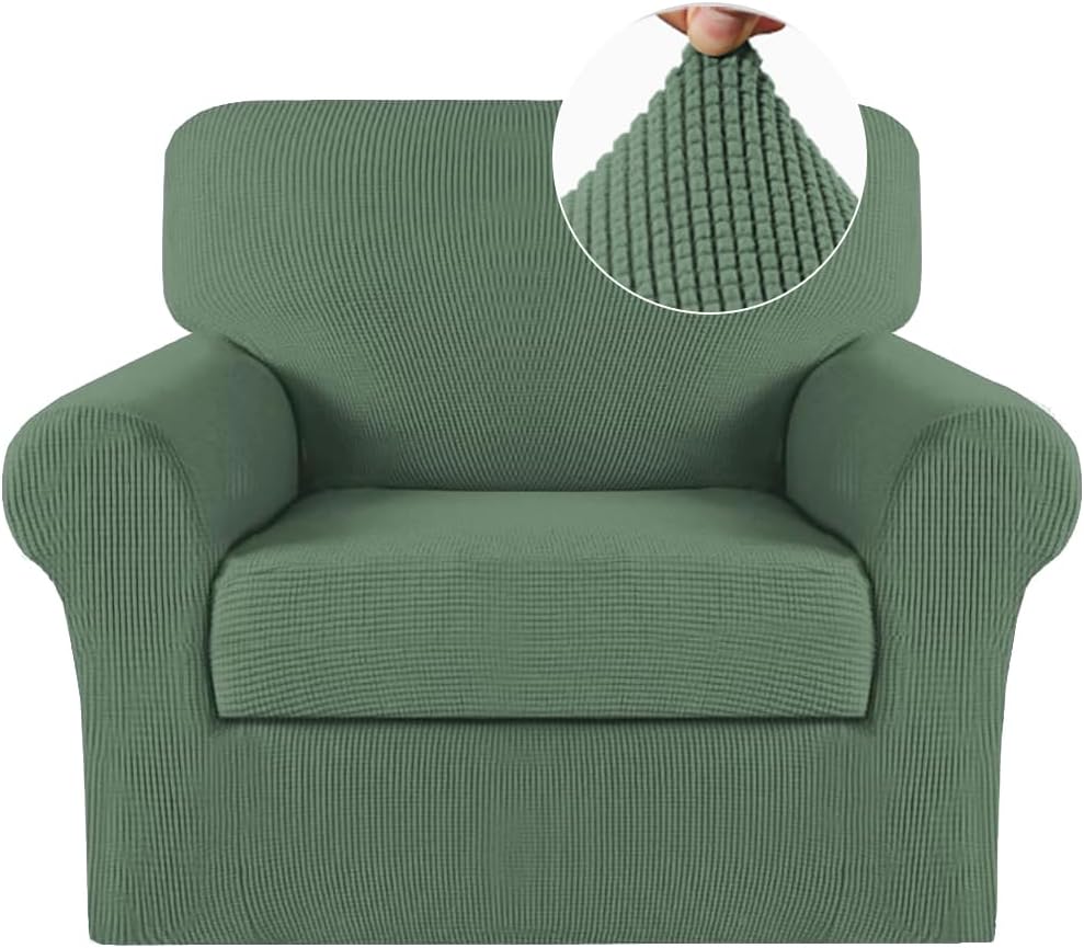 Jacquard Slipcover Sofa Couch Cushion Cover