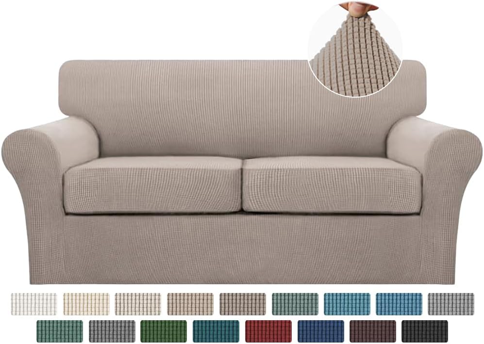 Cushion Jacquard Slipcover Sofa Couch Cover