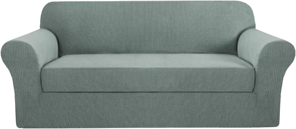 Jacquard Slipcover Sofa Couch Cushion Cover