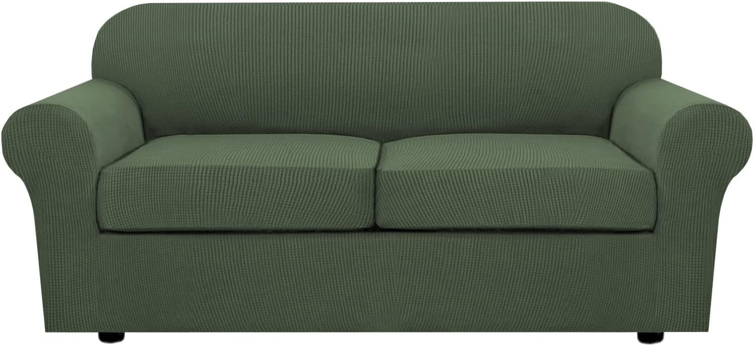 Cushion Jacquard Slipcover Sofa Couch Cover