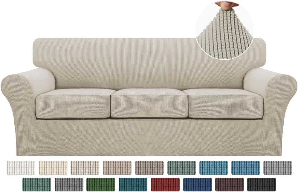 Cushion Jacquard Slipcover Sofa Couch Cover