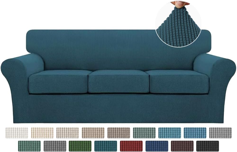 Cushion Jacquard Slipcover Sofa Couch Cover