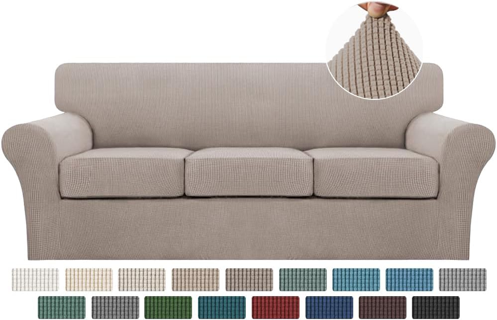 Cushion Jacquard Slipcover Sofa Couch Cover