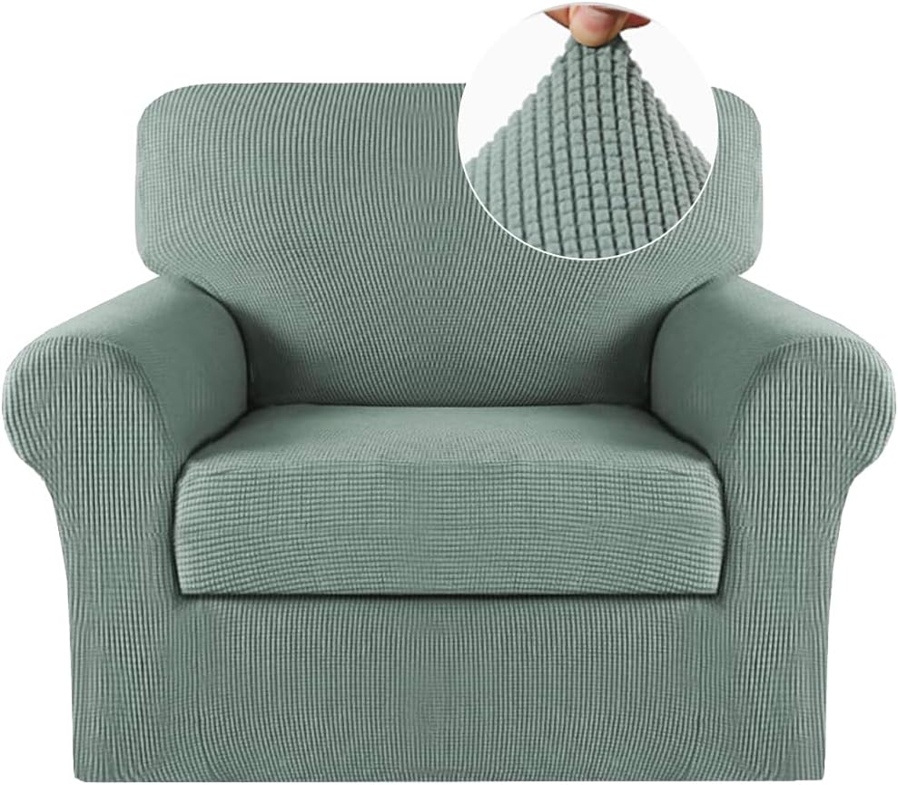 Jacquard Slipcover Sofa Couch Cushion Cover