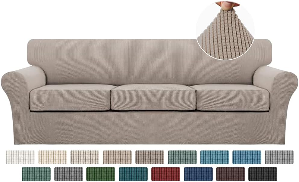 Cushion Jacquard Slipcover Sofa Couch Cover