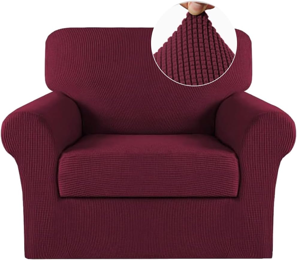 Jacquard Slipcover Sofa Couch Cushion Cover