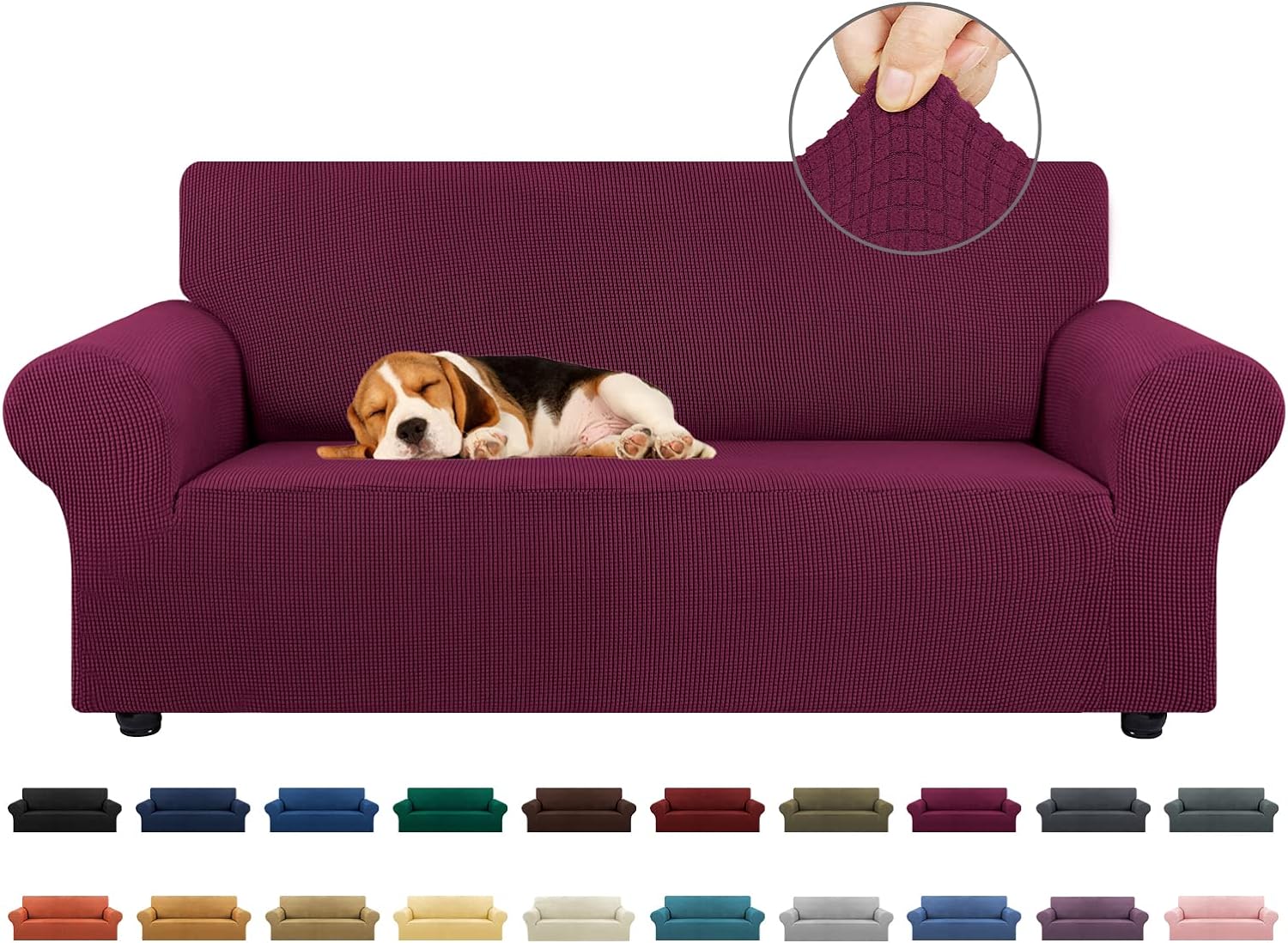 Jacquard Slipcover Sofa Couch Cover