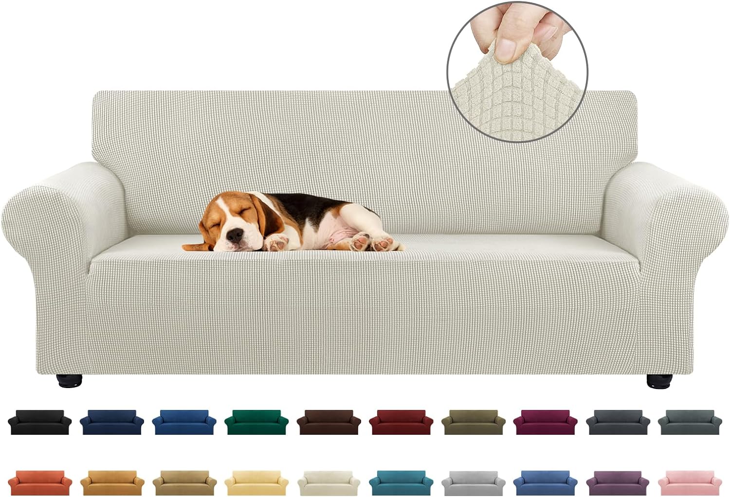 Jacquard Slipcover Sofa Couch Cover