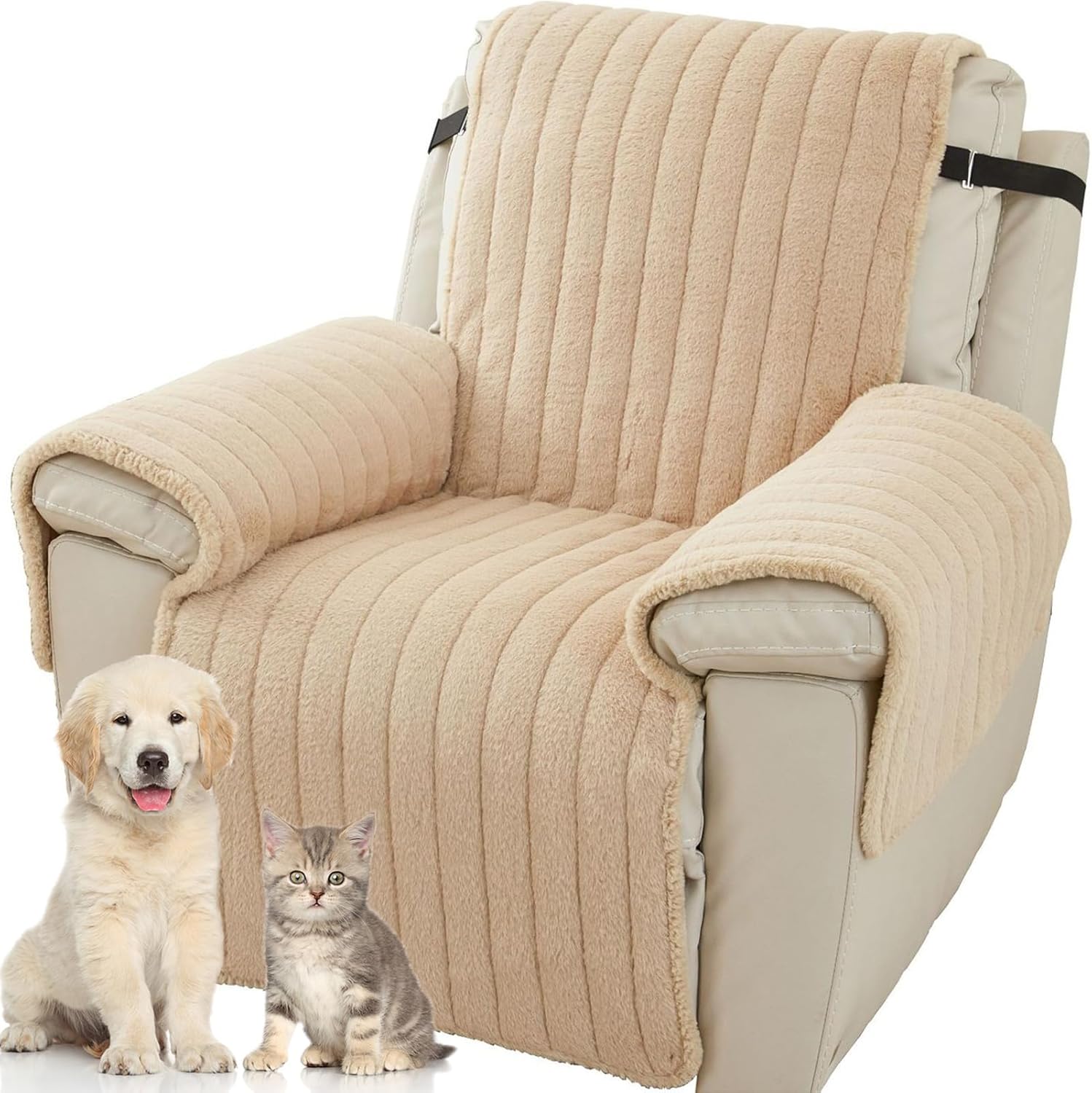 Non-Slip Slipcover Recliner Loveseat Lazy Boy Chair Sofa Cover