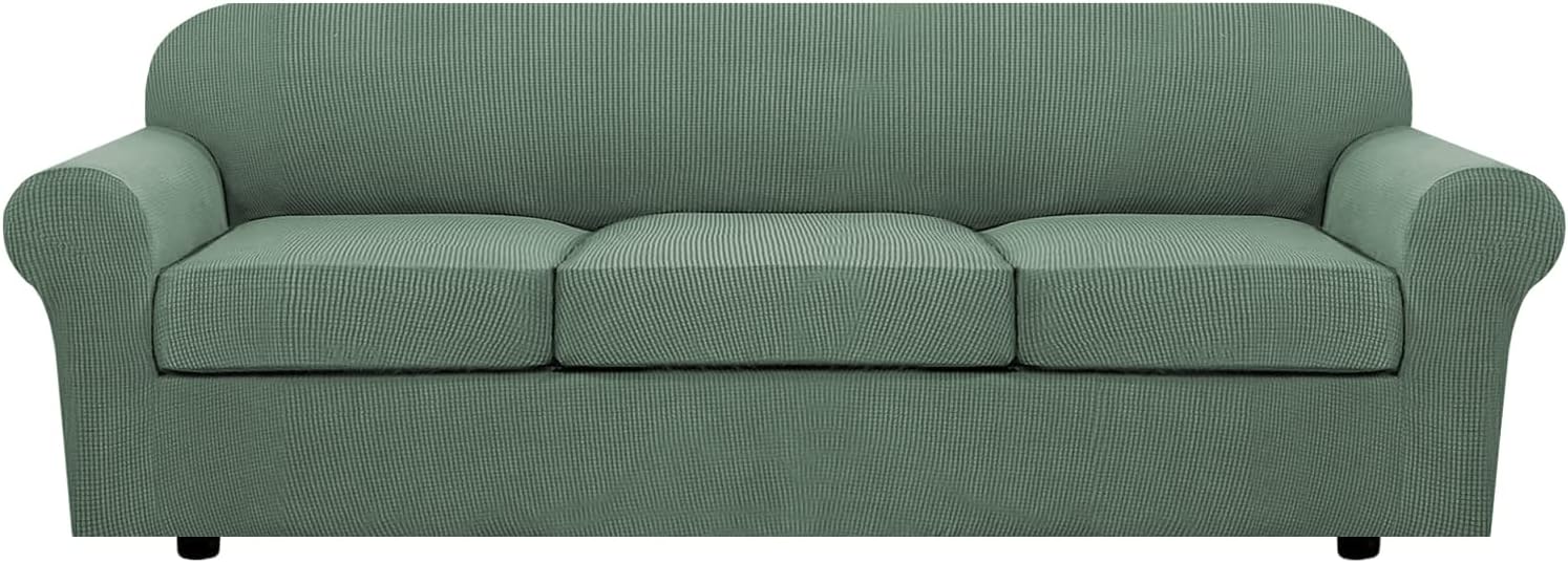 Cushion Jacquard Slipcover Sofa Couch Cover