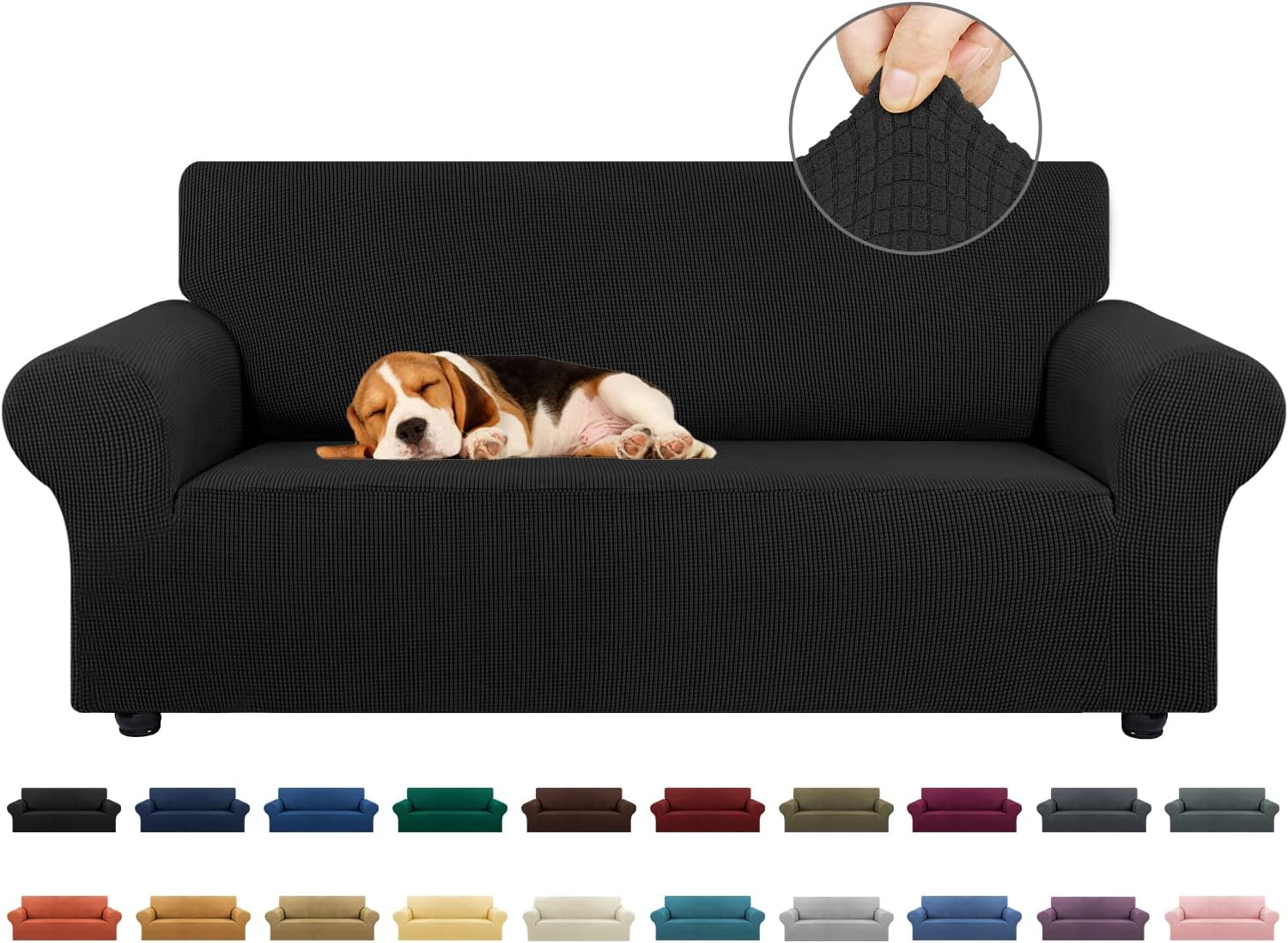 Jacquard Slipcover Sofa Couch Cover