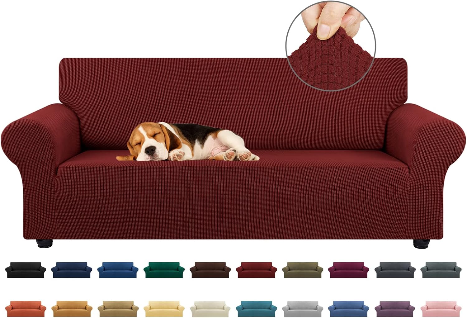 Jacquard Slipcover Sofa Couch Cover