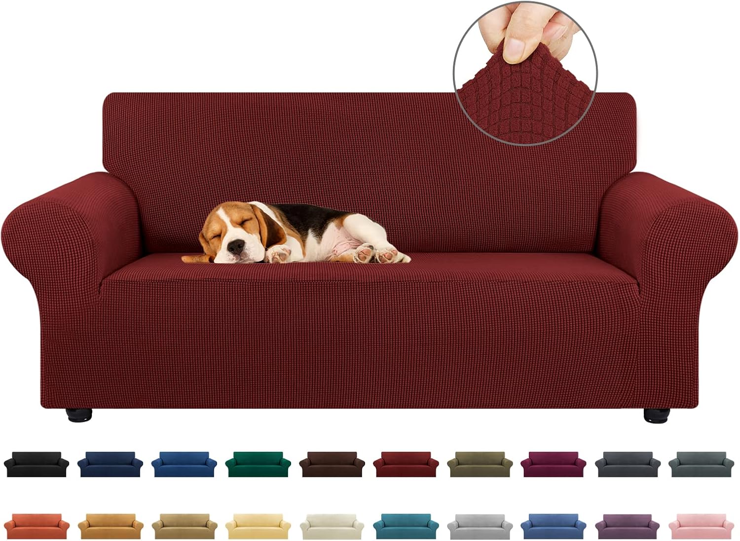 Jacquard Slipcover Sofa Couch Cover