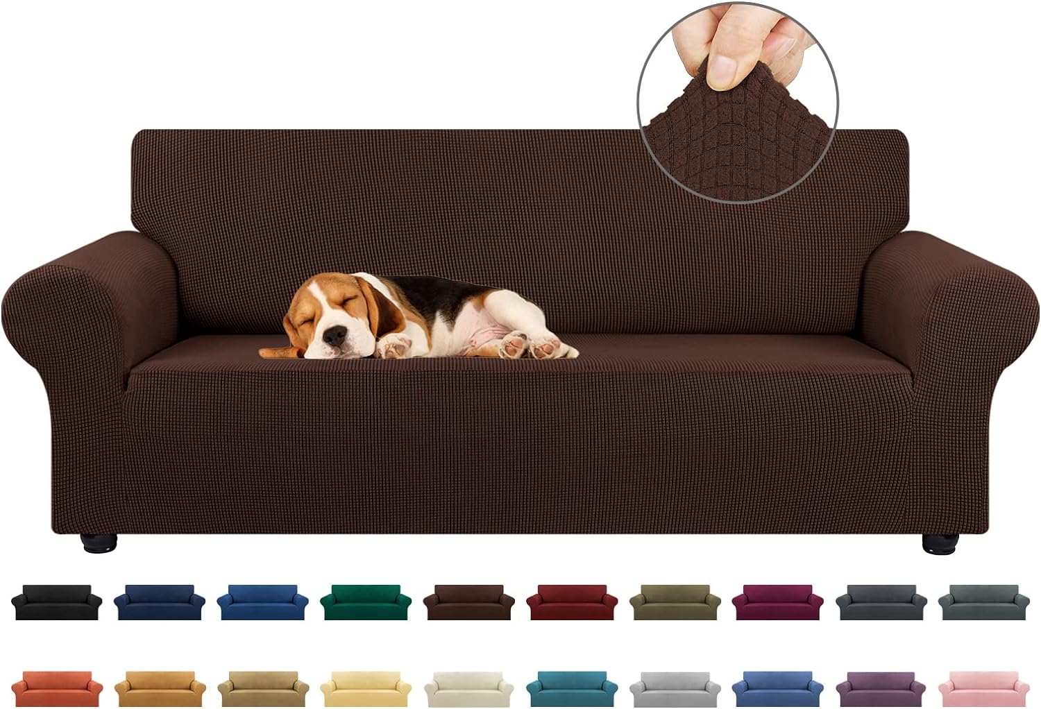 Jacquard Slipcover Sofa Couch Cover