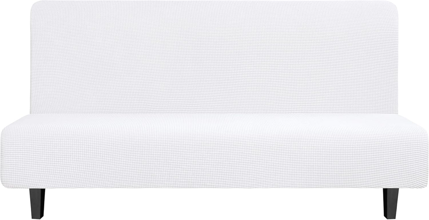 Armless Jacquard Couch Sofa Slipcover