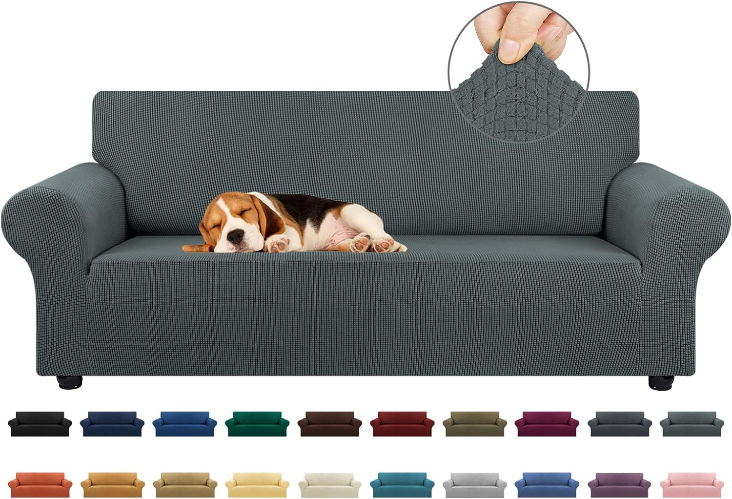Jacquard Slipcover Sofa Couch Cover