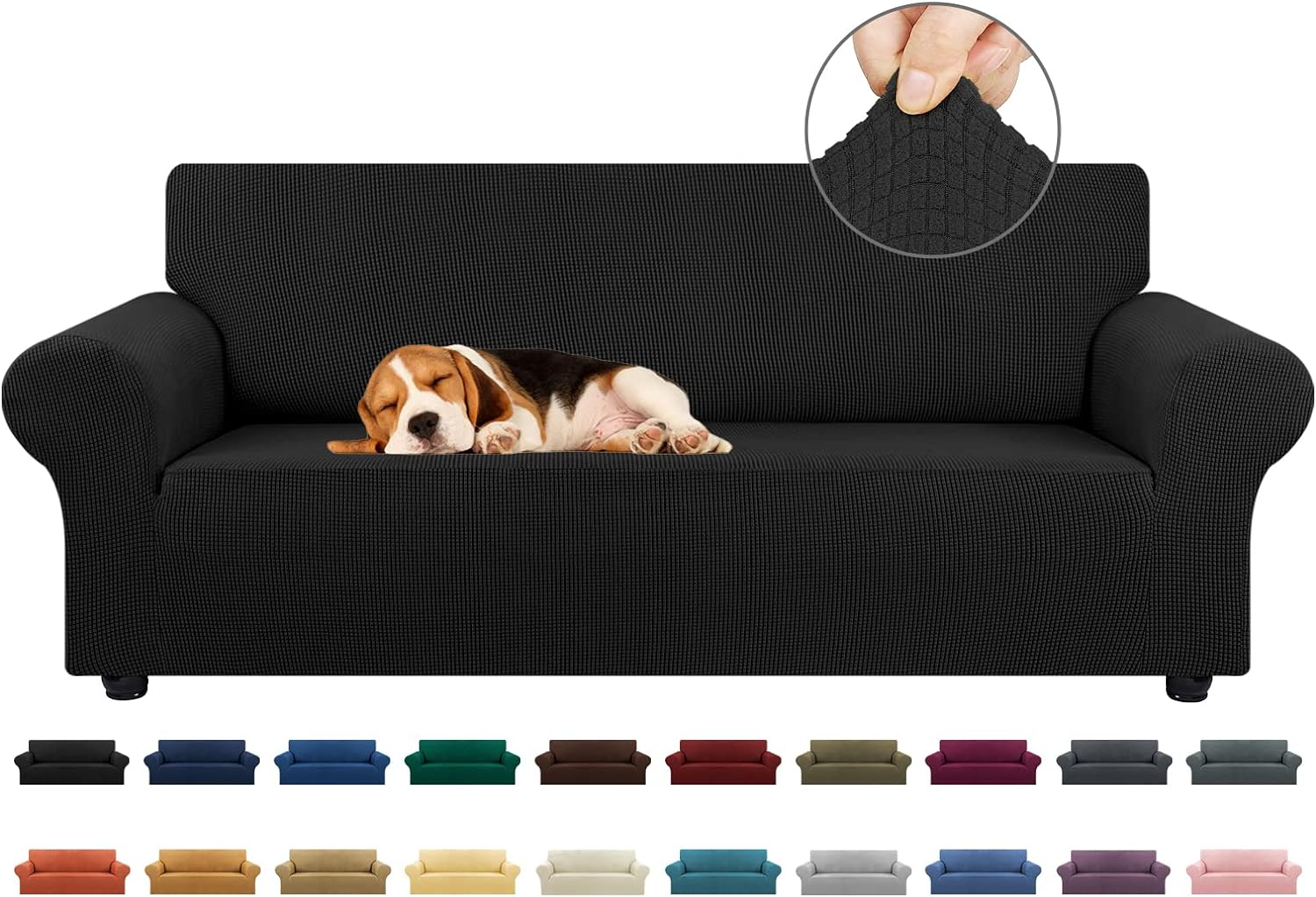 Jacquard Slipcover Sofa Couch Cover