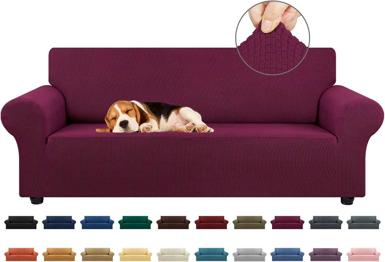 Jacquard Slipcover Sofa Couch Cover