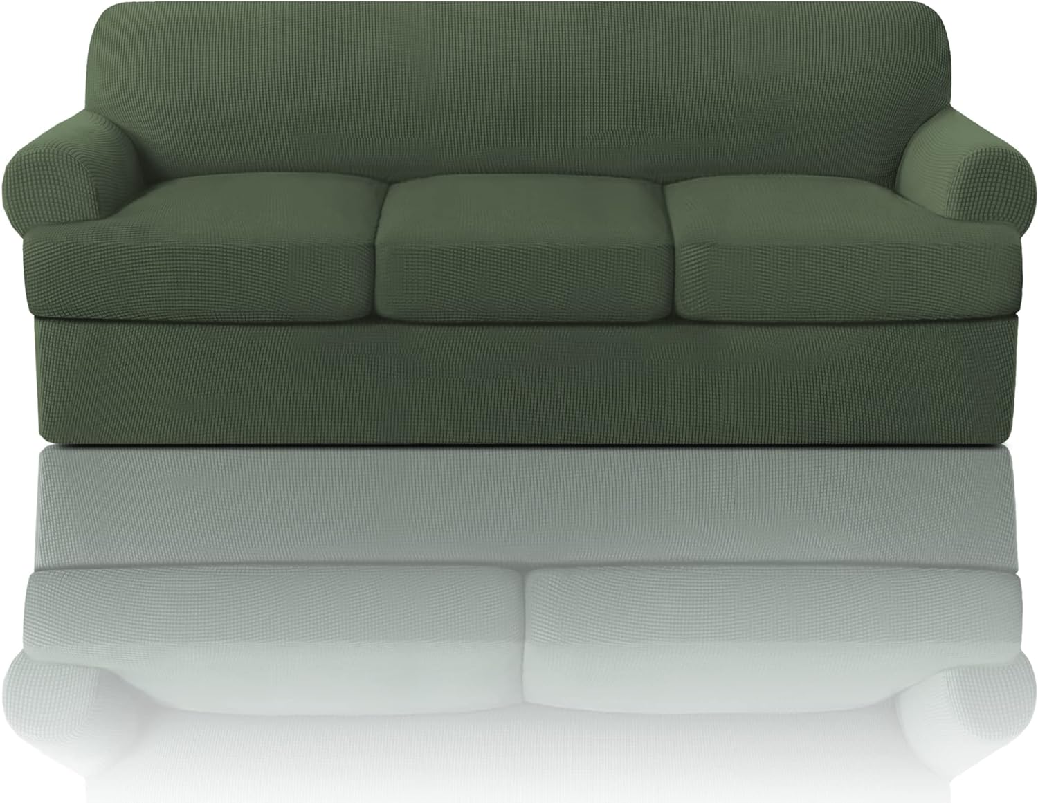 T Cushion Jacquard Slipcover Sofa Couch Cover