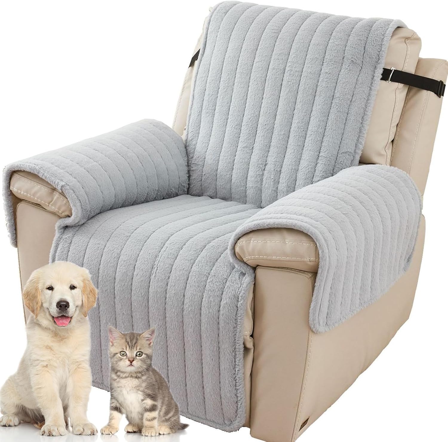 Non-Slip Slipcover Recliner Loveseat Lazy Boy Chair Sofa Cover