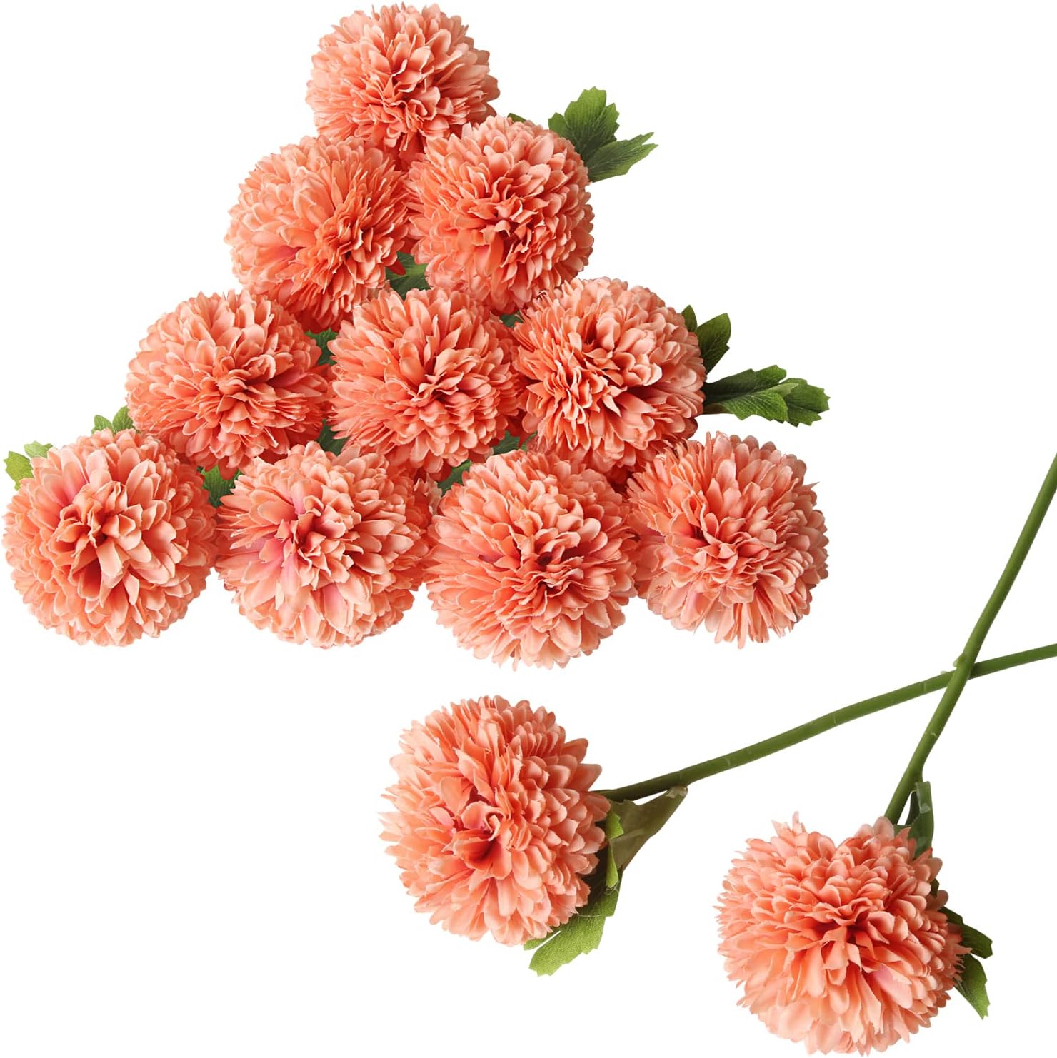 Artificial Chrysanthemum Floral Ball Silk Flower